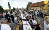  جشن شادباش پایان ویروس کرونا در جمهوری چک  