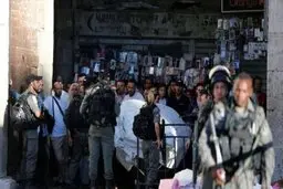 یورش نیروهای اسرائیلی به مسجد الاقصی 