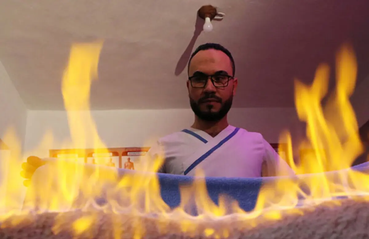 ویدئو : ماساژ داغ مصری!