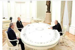 
مسکو نوامبر میزبان نشست پوتین، پاشینیان و علی‌اف
