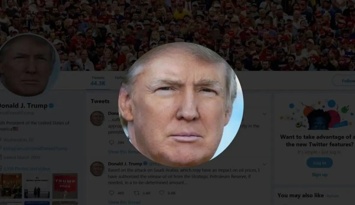وقتی ترامپ ساقط شدن پهپاد آمریکایی را به حمله ارتش یمن به آرمکو ارتباط می دهد!