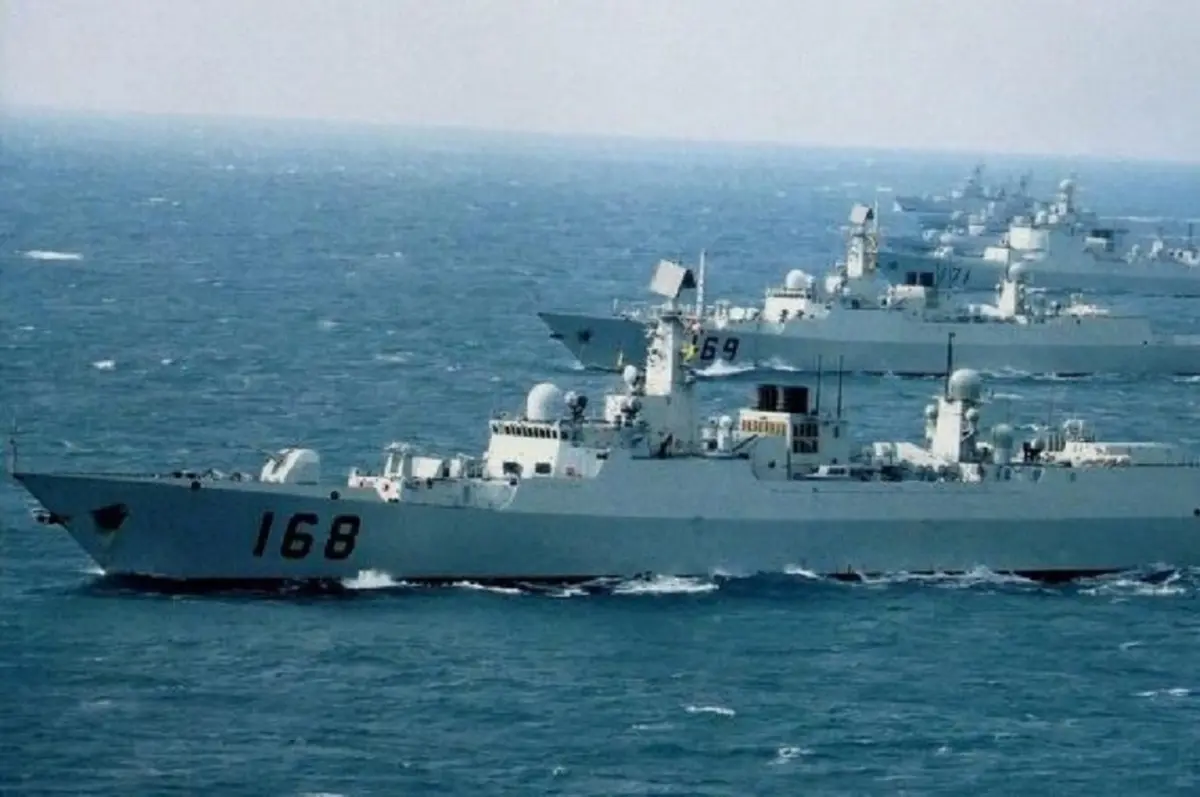 رزمایش دریایی چین با 15 کشور خارجی برگزار می شود