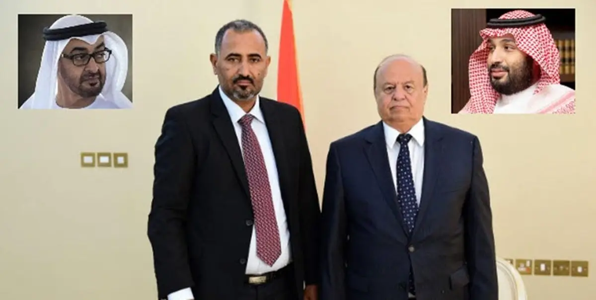 دولت «هادی»‌ خواستار توقف حمایت امارات از «شورشیان» جنوب یمن شد