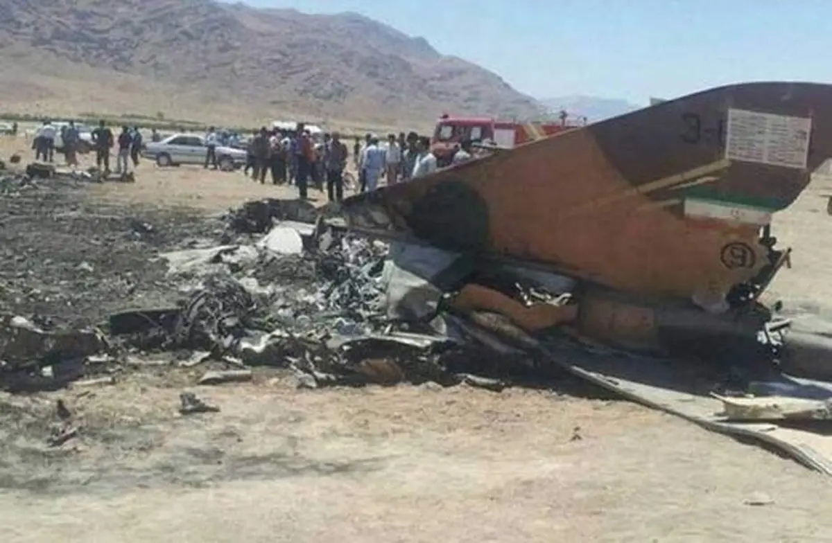 سقوط یک فروند هواپیما در اردبیل