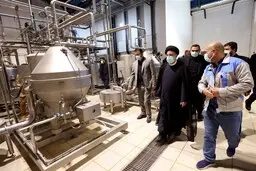 
دستور رئیسی برای راه‌اندازی صنایع لبنی کاسپین

