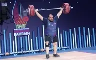 شب طلایی وزنه‌برداری ایران در قهرمانی جهان | مدال طلای ملی پوش وزنه‌برداری کشورمان، علیرضا یوسفی