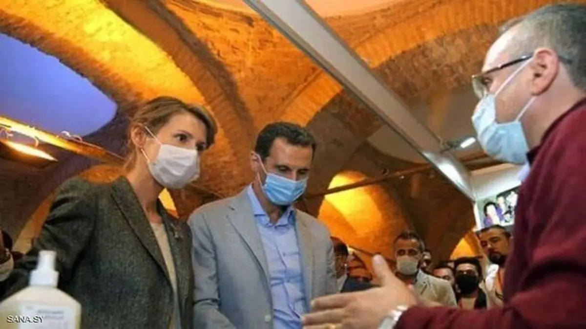 دمشق   |   حال بشار اسد و همسرش خوب است 
