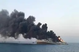 اعلام جزئیات حادثه ناو لجستیکی و آموزشی خارک | ۳۳ نفر مصدوم شدند
