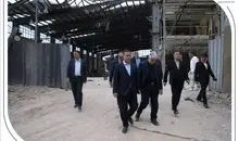 بازدید سرپرست بانک صادرات ایران از کارخانه آسیب‌دیده از جنگ | تأکید بر نقش بانک صادرات ایران در نوسازی اقتصاد پس از جنگ و اشتغال‌زایی پایدار