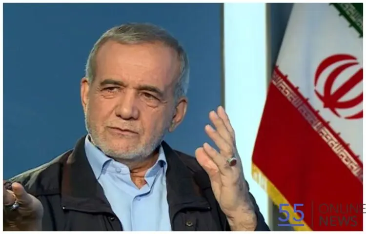 قدردانی مسعود پزشکیان در آیین تشییع رهبر شهید | متن پیام رئیس جمهور را بخوانید
