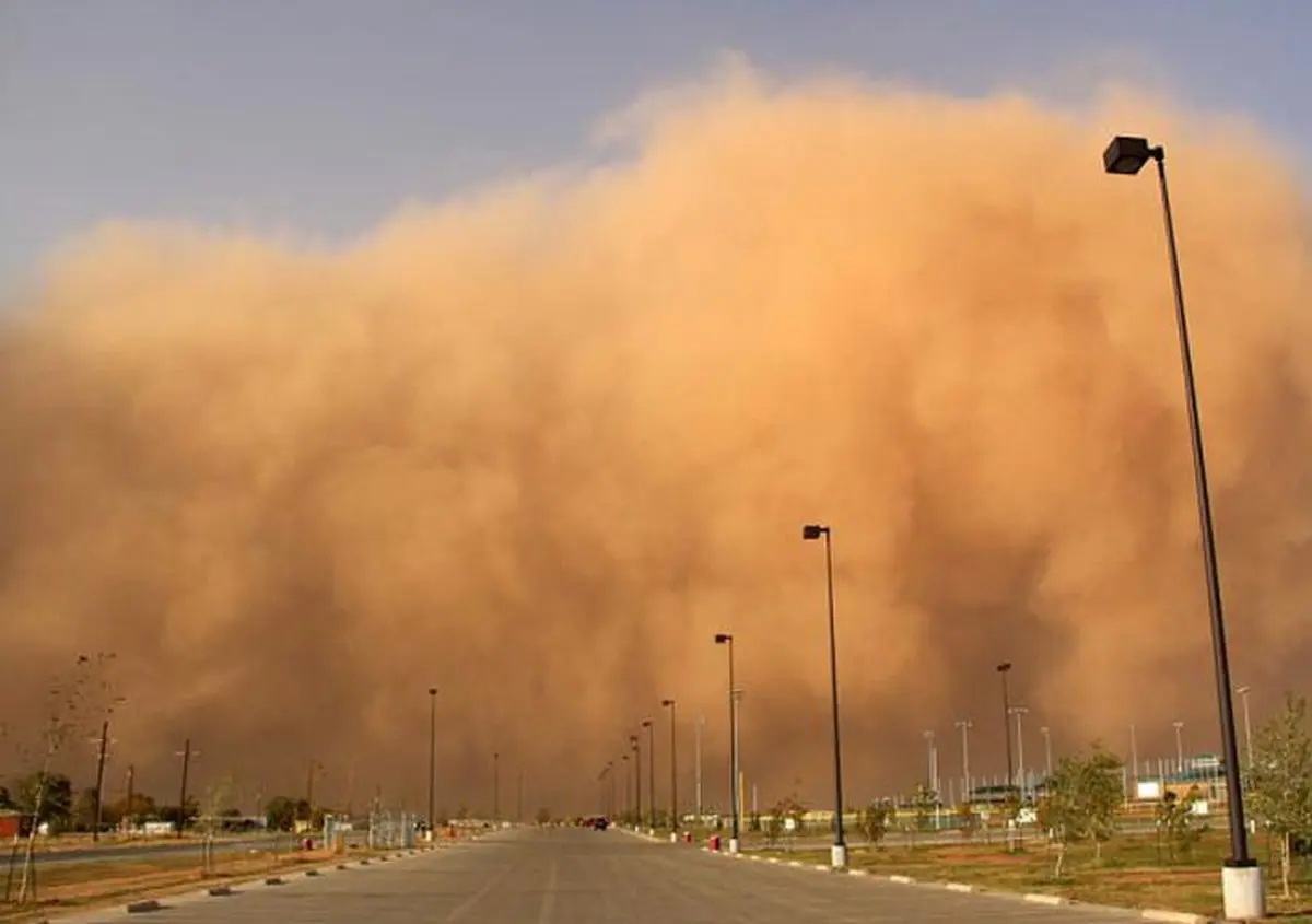 طوفان گردوغبار عراق را در نوردید+ ویدئو