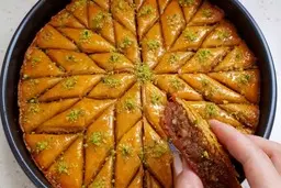 یک باقلوای اقتصادی برای عید نوروز یاد بگیر! | طرز تهیه باقلوا هندی +ویدئو