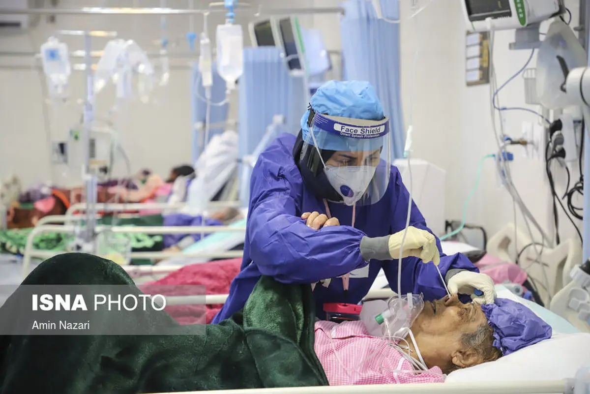  پزشکانِ کرونا در هوای گرم خوزستان+عکس