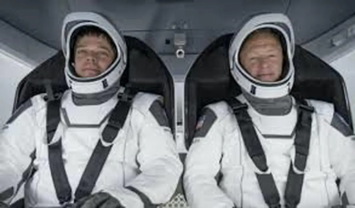  رسیدن فضانوردان به ایستگاه فضایی بین المللی