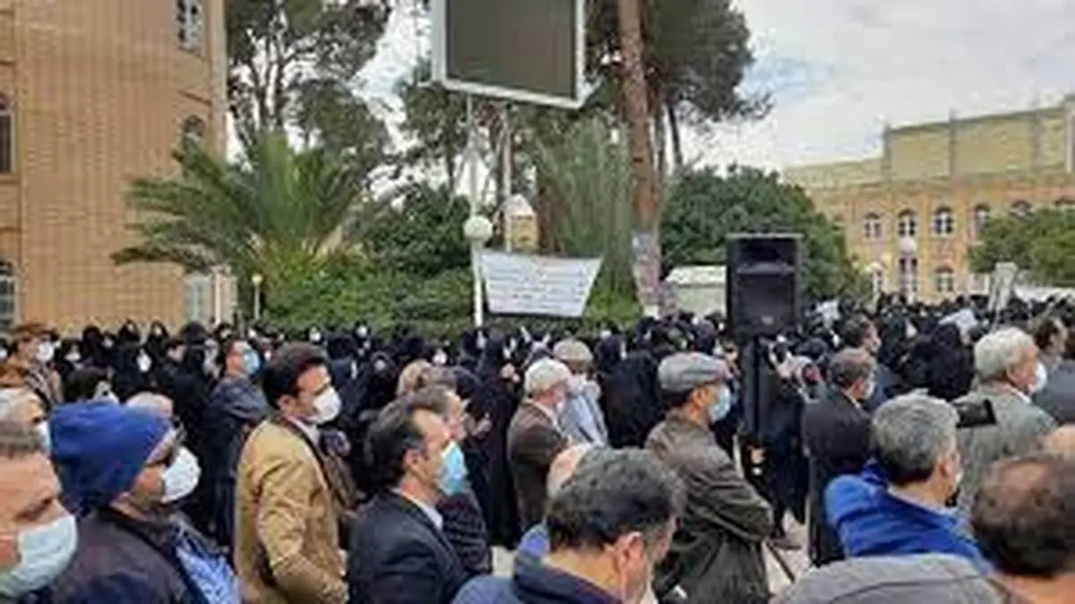 تجمع فرهنگیان به‌دلیل اجرانشدن طرح رتبه‌بندی+ویدئو