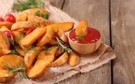 طرز تهیه سیب‌زمینی کرانچی | اسنکی خوشمزه و آسان +ویدئو