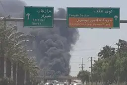 کارخانه شناور سازی در بوشهر آتش گرفت