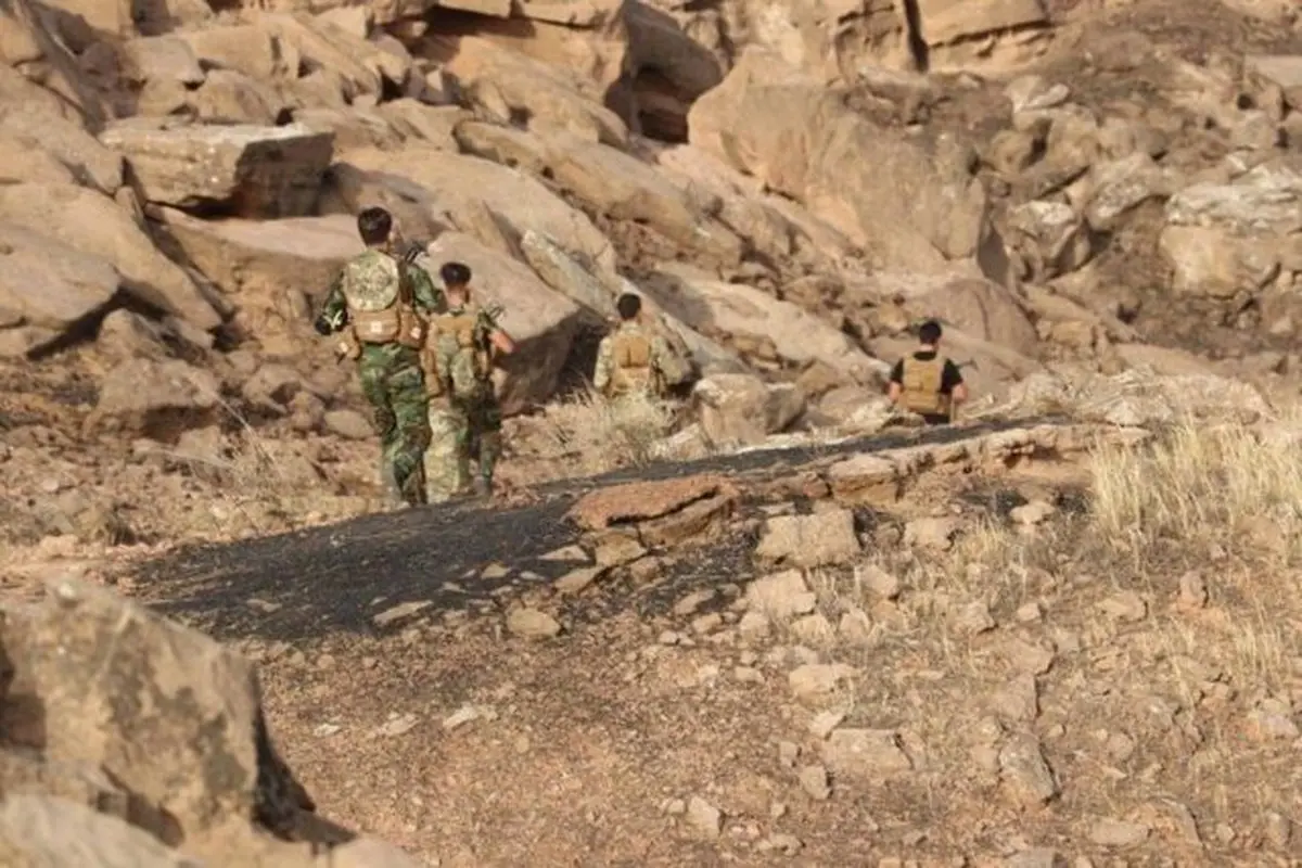 نیروهای ارتش عراق | مخفیگاه داعش در جنوب سامراکشف شد