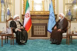 آملی لاریجانی با رئیس قوه قضائیه دیدار کرد