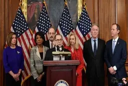  نشست مجلس نمایندگان آمریکا برای بررسی استیضاح ترامپ آغاز شد