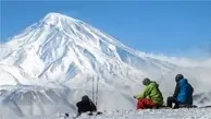 سقوط سنگ روی چادر کوهنوردان در دماوند | جزئیات سقوط سنگ+ویدئو
