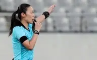 داروی یک زن در مسابقه فوتبال لیگ قهرمانان آسیا