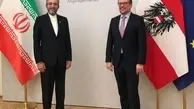 دیدار باقری با وزیر گخارجه اتریش