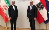 دیدار باقری با وزیر گخارجه اتریش