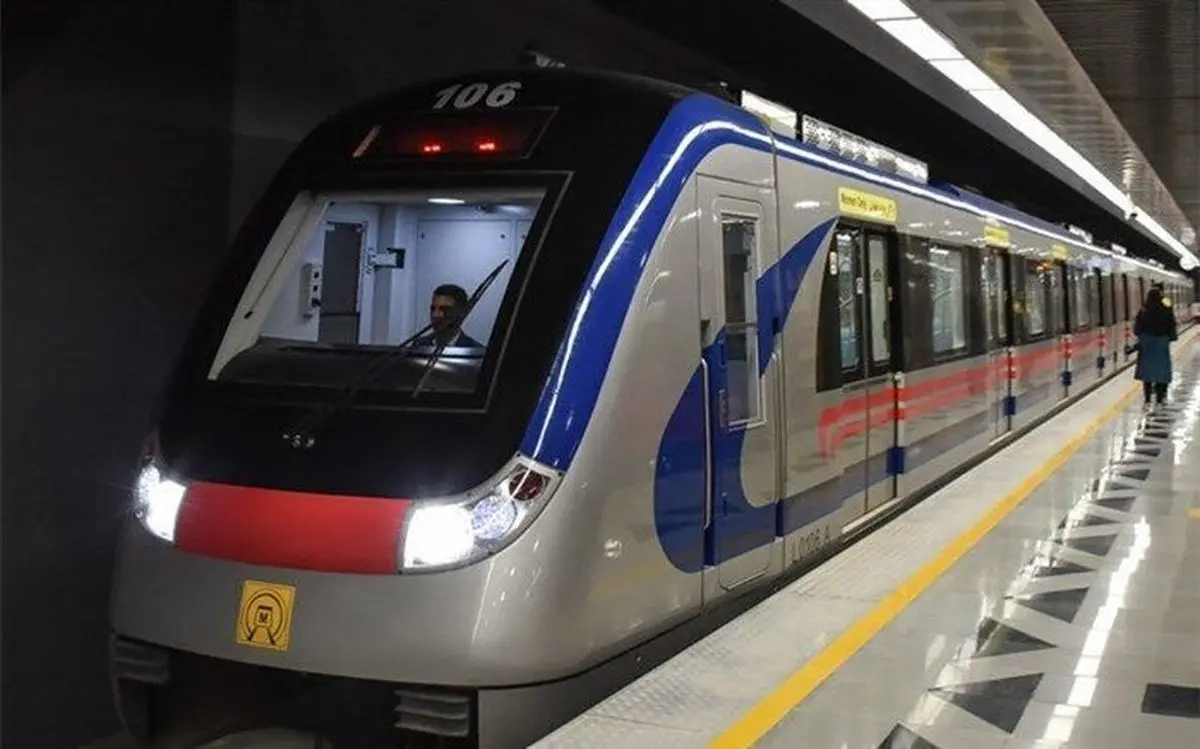  ساعت حرکت قطارهای متروی تهران  افزایش یافت