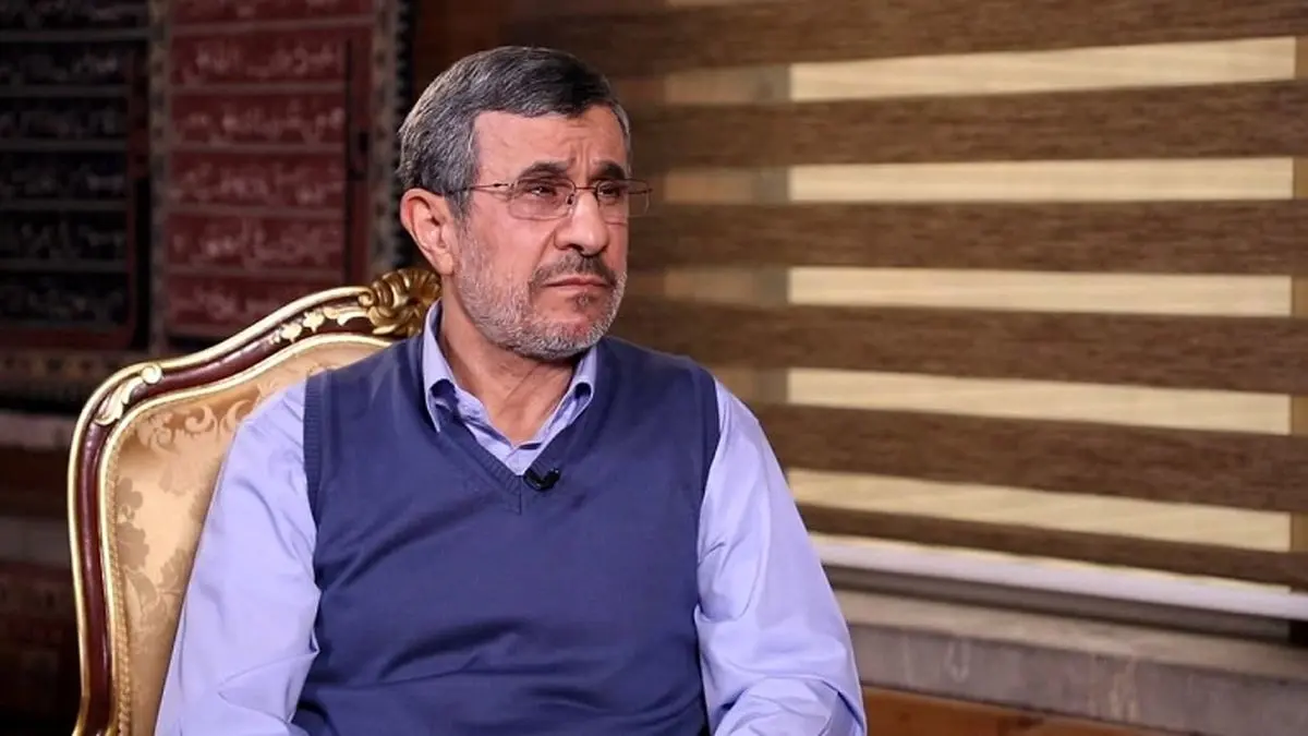 حرف خنده دار زن به احمدی نژاد +ویدیو