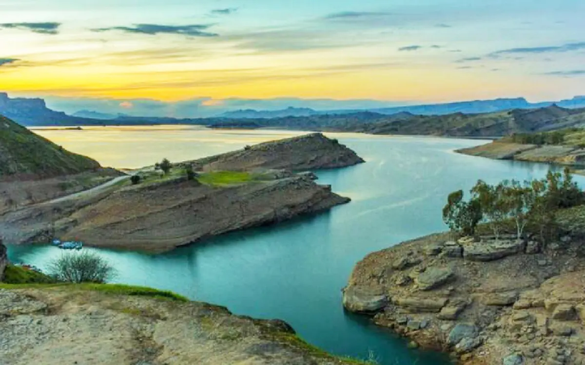 زیبایی های دیده نشده از دریاچه سد دز اندیمشک+ویدئو 