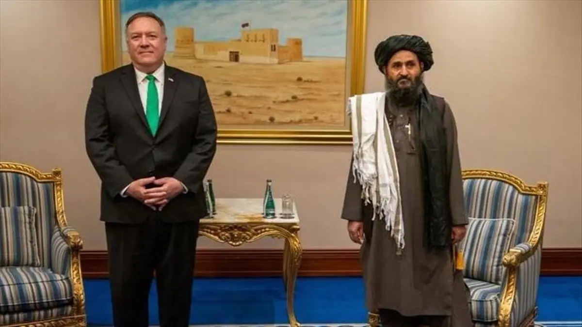  دیدار وزیر خارجه آمریکا با رهبران طالبان