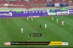گل سوم پرسپولیس به مس توسط عبدی+ویدئو