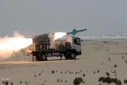 تست موشک جدید نیروی دریایی ایران در شمال اقیانوس هند