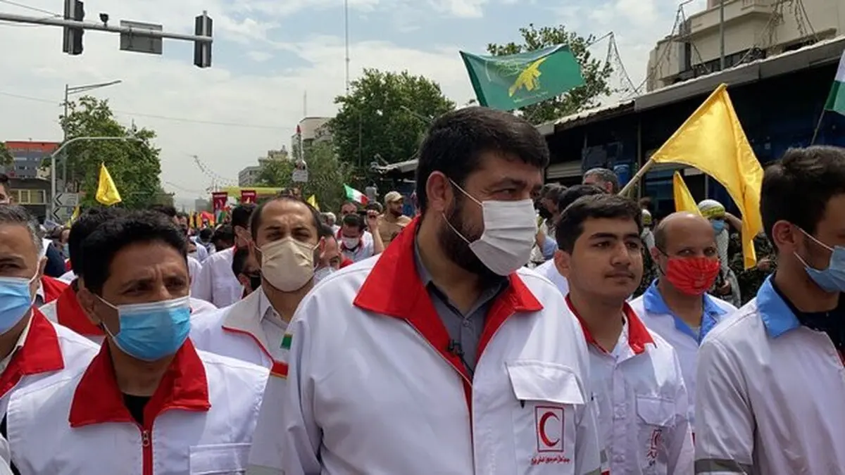 ابراز امیدواری رییس جمعیت هلال احمر برای حذف اسرائیل از نقشه جهان
