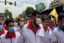 ابراز امیدواری رییس جمعیت هلال احمر برای حذف اسرائیل از نقشه جهان