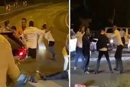 جشن عروسی به میدان جنگ تبدیل شد!+ویدئو