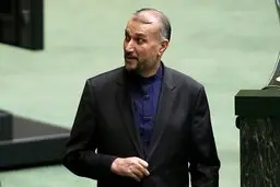 نخستین سفر  وزیر امورخارجه جدید ایران به لبنان  |  ورود عبداللهیان به فرودگاه بیروت 