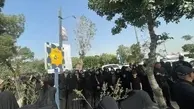 مراسم خاکسپاری سردار شهید حاجی زاده برگزار شد
