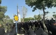 مراسم خاکسپاری سردار شهید حاجی زاده برگزار شد
