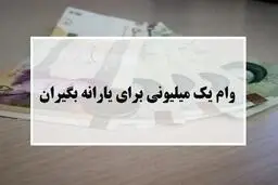 آغاز واریز وام یک میلیون تومانی بیش از ۲ میلیون خانوار دیگر از فردا