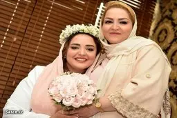 عکس های عروسی نرگس محمدی+عکس