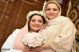 عکس های عروسی نرگس محمدی+عکس