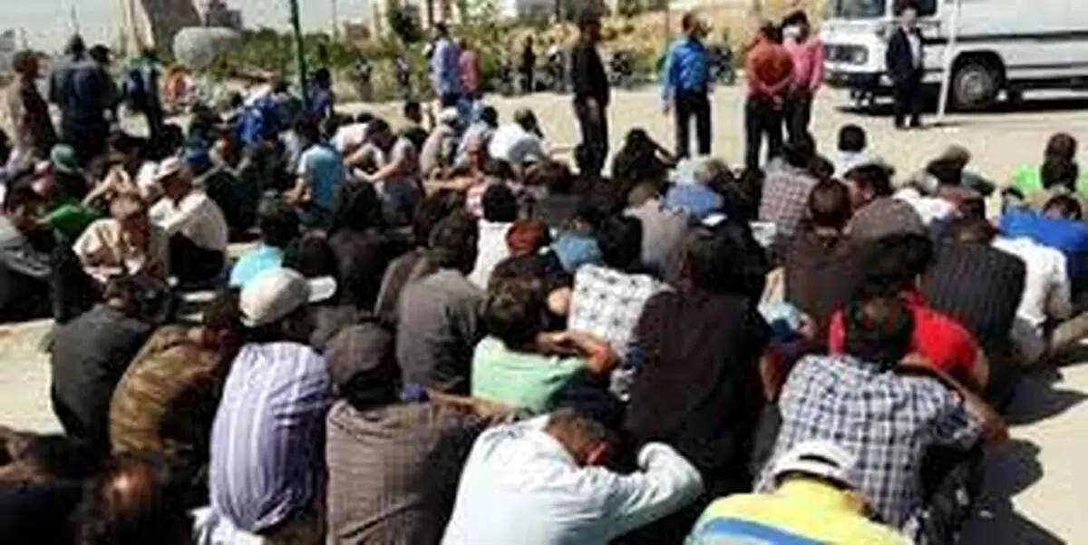 600 معتاد متجاهر از سطح بهارستان جمع آوری شد
