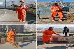 داستان غم انگیز تنها زن پاکبان|  با ماهی 300 هزار تومان زندگی می‌کنم