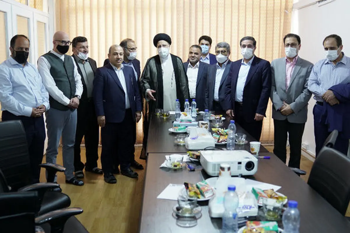 دیدار مدیران برخی رسانه‌ها با رییسی