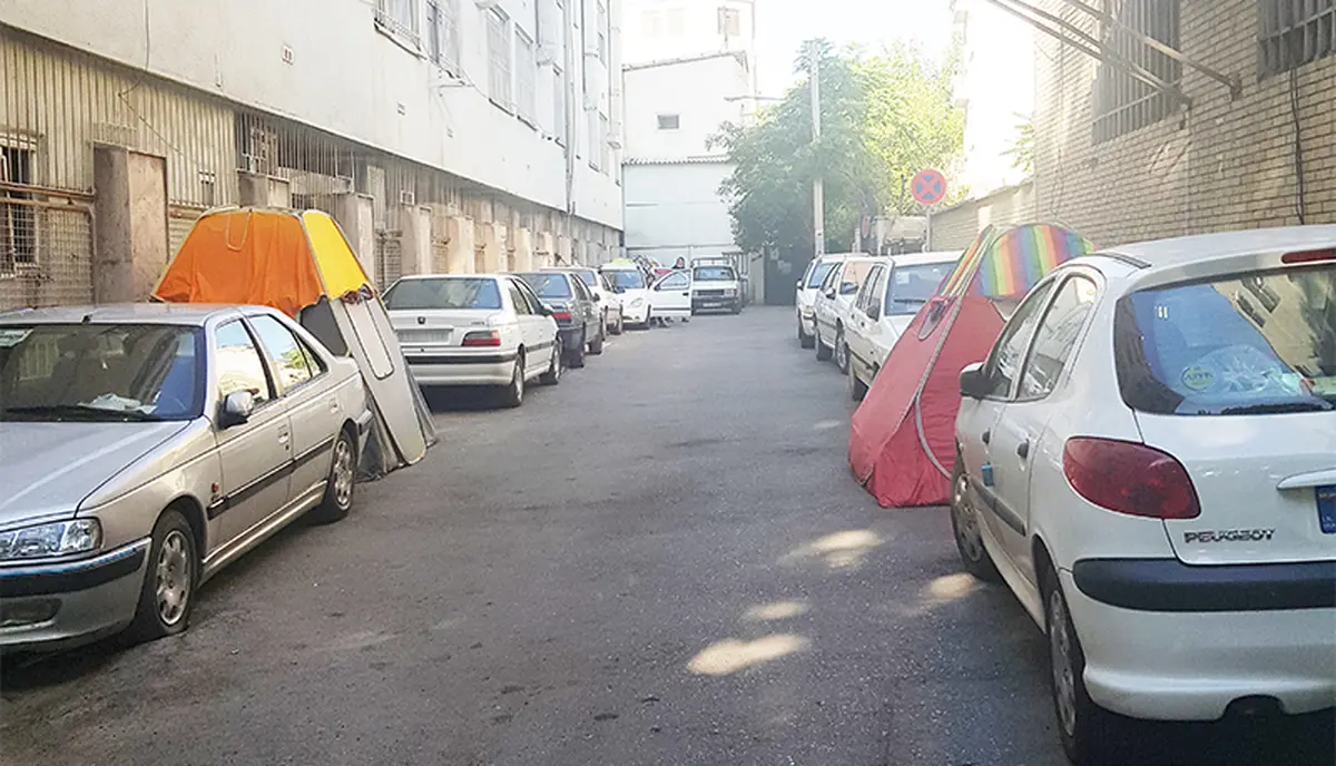 خیابان‌خوابی همراهان بیمار در تهران!