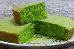 طرز تهیه کیک اسفناج | مطمئنم متفاوت‌ترین کیکیه که دیدی + ویدئو