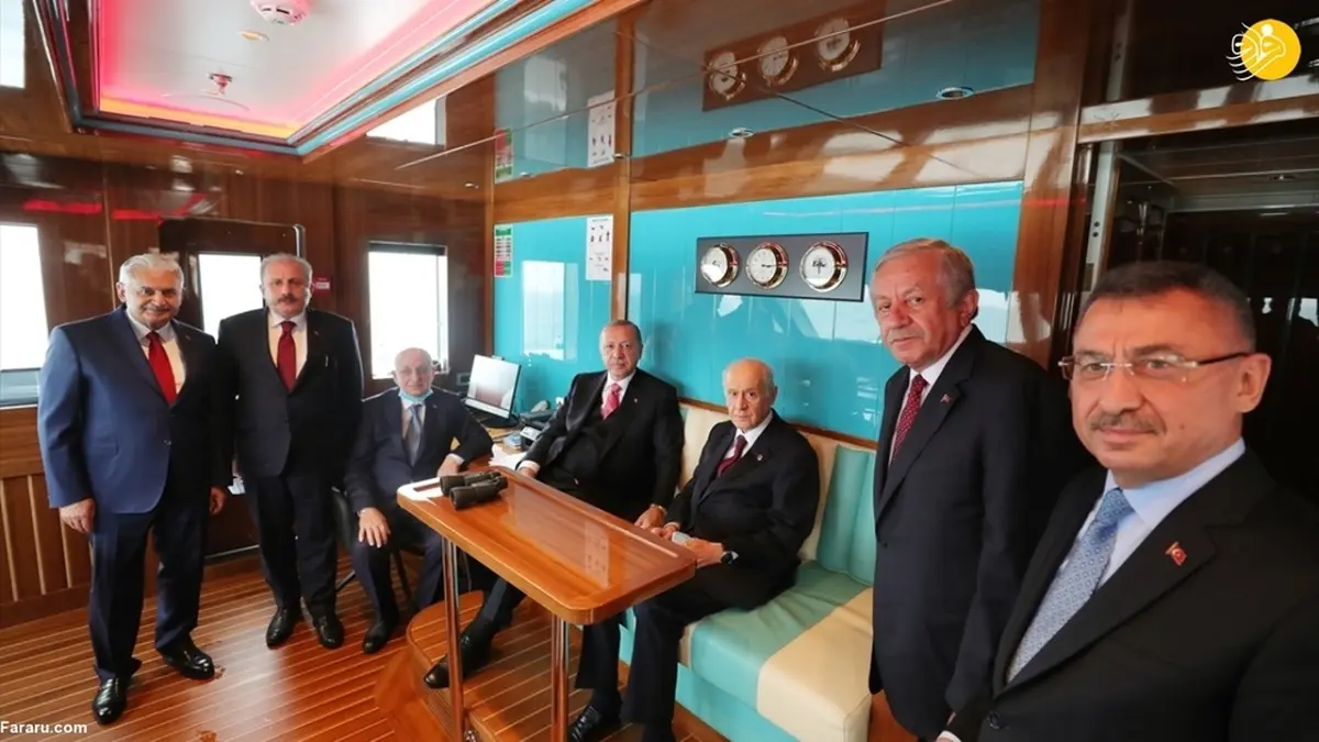 افتتاح رسمی جزیره دموکراسی و آزادی با حضور رئیس جمهور ترکیه 