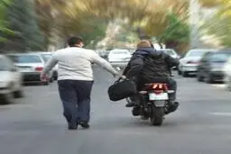 زن قمه‌کش و شوهر کیف‌قاپ دستگیر شدند +ویدئو